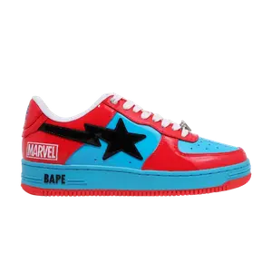 Кроссовки BAPE Marvel x Wmns Bapesta, красный