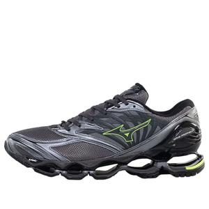 Кроссовки Mizuno Wave Prophecy LS 'Grey Blue Yellow Metallic Grey'