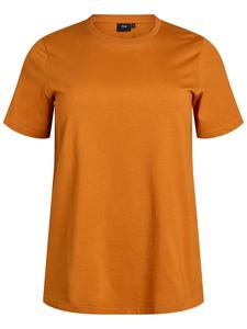 Рубашка Zizzi Charlin, темно-оранжевый