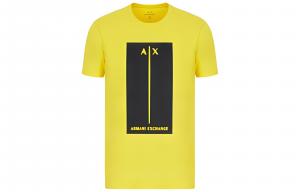 ARMANI EXCHANGE Футболка мужская желтая