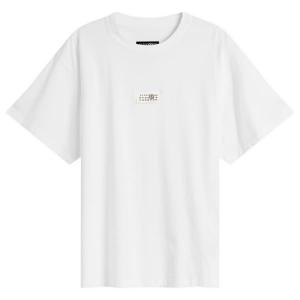 Футболка с логотипом Mm6 Maison Margiela, белый