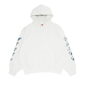 Толстовка с капюшоном Supreme Patches Spiral, цвет Белый