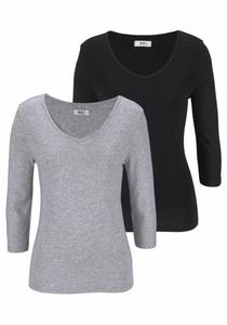 Топ Flashlights, серый/черный