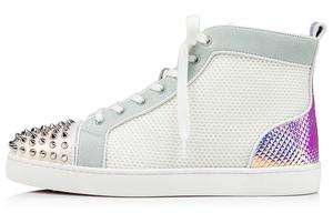 Классические высокие кеды для скейтбординга мужские CL High Top Christian Louboutin, original shoe box included