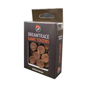Игровые жетоны - Entbark Brown, DreamTrace Game Supplies
