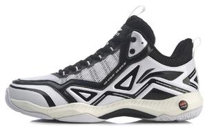 Кроссовки Roar Badminton унисекс с низким верхом, черные/белые Lining