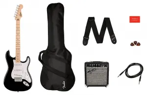 Fender Squier Sonic Stratocaster Pack - черный