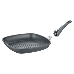 Сковорода-гриль Vario Click с индукционным покрытием из ПТФЭ Berndes, темно-серый