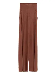 Брюки с карманами Rick Owens, коричневый