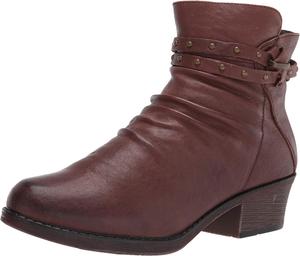 Женские повседневные ботинки Propet Roxie с заклепками, круглым носком, застежкой-молнией, низким каблуком 1-2 - синие