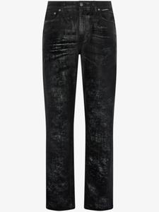 Узкие джинсы Roberto Cavalli, черный