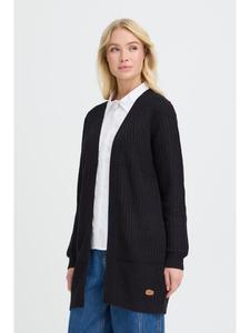 Кардиган OXEDNA LONG CARDIGAN черного цвета Oxmo