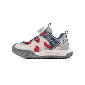 Низкие детские кроссовки для повседневной жизни FAIRWHALE, бежевый/серый/синий