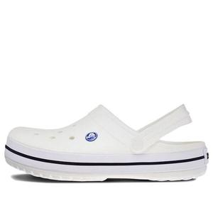 Сандалии beach white sandals Crocs, белый