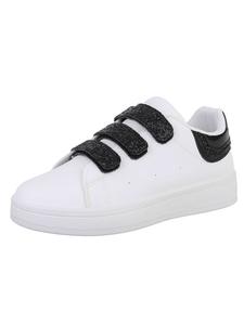 Кроссовки на шнуровке Ital-Design Freizeitschuh, цвет Weiß und Schwarz