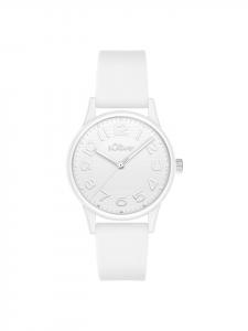 s.Oliver Спортивные и элегантные наручные часы белого цвета
