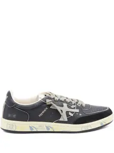 Кеды Basket Clay 6909 на шнуровке Premiata, серый