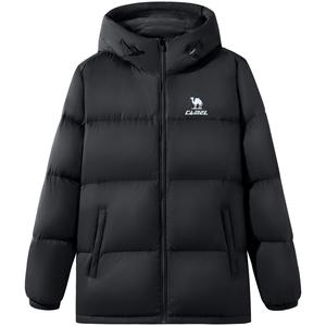 Теплая флисовая серия пуховик унисекс CAMEL, Фейерверк Розовый/Фантом Черный