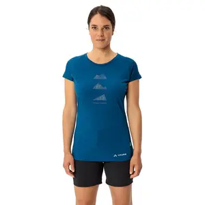 Футболка с коротким рукавом VAUDE Tekoa, синий