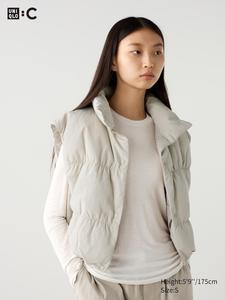 Лонгслив из теплой смеси кашемира heattech Uniqlo, кремовый