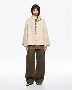 Женская двусторонняя куртка А-силуэта Bimba y Lola, белый