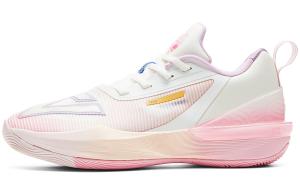 PEAK Мужские баскетбольные кроссовки State Maximums Trigonometric 3.0 низкие бежево-бело-розово-фиолетовые, цвет Beige White Pink Purple