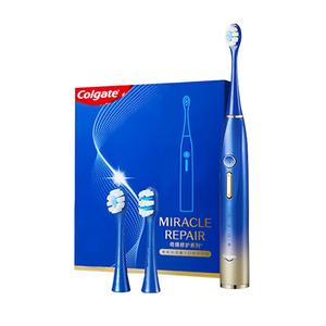 Электрическая зубная щетка для защиты десен с мягкой щетиной, звуковая технология, контроль давления, Yueguang Smart Protection Glint1 COLGATE, синий