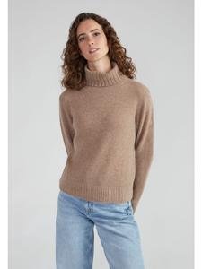 Style Republic ОБЫЧНЫЙ СВИТЕР С ВЫРЕЗОМ-ВОЛОСКОЙ цвета нуги