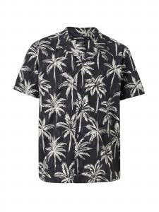 Karl Lagerfeld Рубашка на пуговицах Comfort Fit в черном цвете