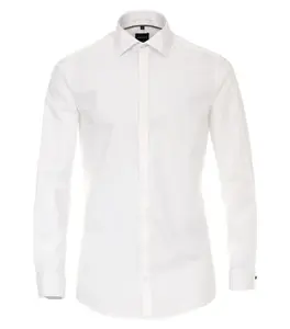 Деловая рубашка VENTI "Деловая рубашка VENTI однотонная", белый