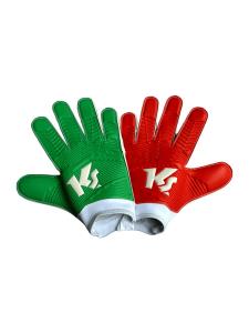 Спортивные перчатки KEEPERsport, зеленый/красный