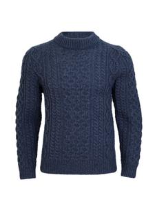 Пуловер SCHIETWETTER Zopfmuster Sterling, цвет marine