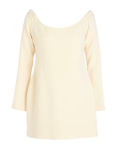 Мини-платье Khaite, кремовый