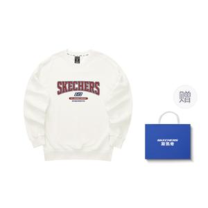 Skechers Спортивный свитшот унисекс Marshmallow White