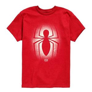 Футболка с принтом spider-man symbol spray для мальчиков 8-20 Marvel, Red