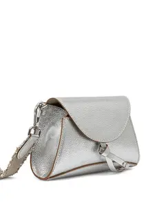 Сумка через плечо Margot с бахромой Gianni Chiarini, серый