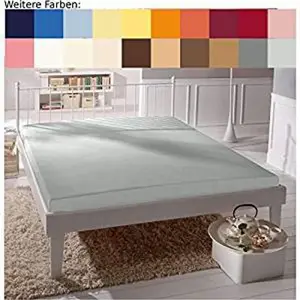 Простыня на резинке , цвет ПЛАТИНА, размер 90х190-100х220 Bassetti