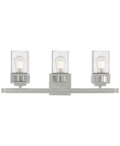 Светильник Harding с тремя плафонами Livex, Polished Chrome