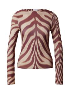 Лонгслив TOPSHOP ZABRA, Bordeaux