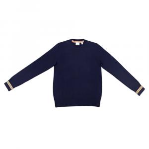 Burberry Свитер мужской темно-синий