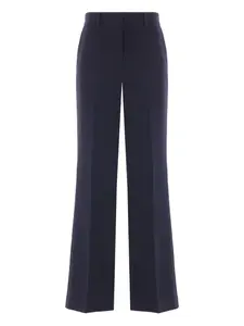 Расклешенные брюки со стрелками по центру ALBERTO BIANI, синий