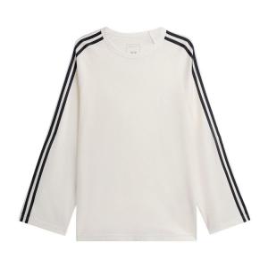 Футболка Y-3 3-Stripes Long-Sleeve Tee, Core White