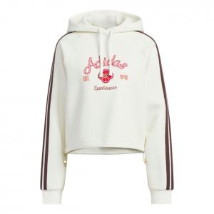 (WMNS) Толстовка с капюшоном adidas, азиатские размеры, цвет «CNY Off White»