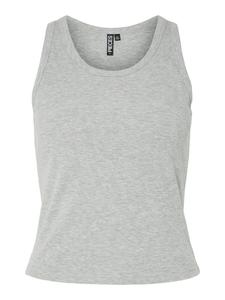 Топ PIECES PCANIBI, светло-серый