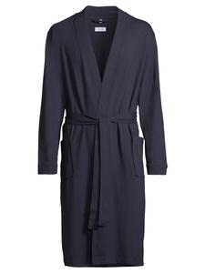Длинный халат SEIDENSTICKER Loungewear, темно-синий