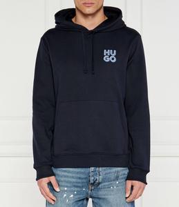 Толстовка HUGO Dimonihood Regular Fit, темно-синий