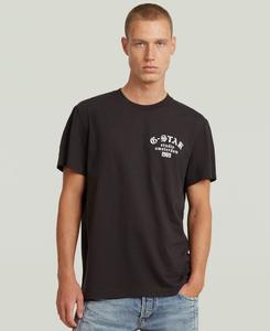 Мужская футболка с коротким рукавом стандартного кроя G-Star Raw, Dark Black