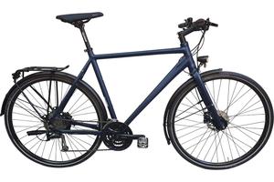 Треккинговый велосипед Kreidler Raise RT8 Sport - 28 дюймов - Diamant - 2023, цвет Lila|Midnight Matt