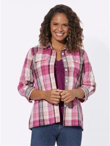 WITT WEIDEN Блузка Blusenset in fuchsia-kariert