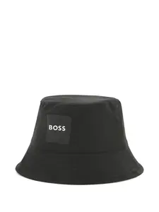 Панама с логотипом BOSS Kidswear, черный